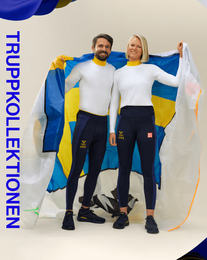 Sweden Olympic uniform Uniqlo 2024